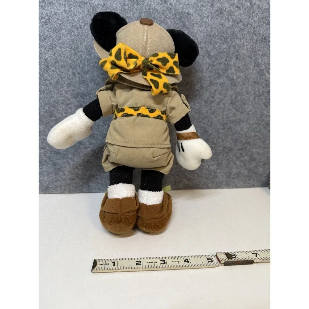 Disney Parks Minnie Mouse Safari Explorer Plush 11